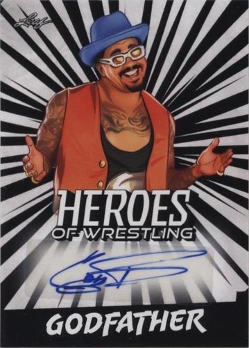 2023 Leaf Heroes of Wrestling - The Godfather #BA-G1