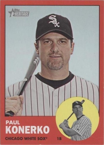 2012 Topps Heritage - Paul Konerko #100