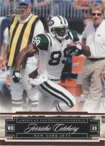 2007 Playoff Prestige Jerricho Cotchery #100