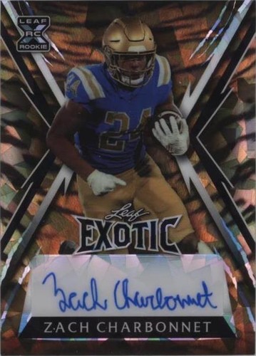 2023 Leaf Exotic Zach Charbonnet #BA-ZC1