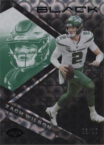 2022 Panini Black Zach Wilson #87
