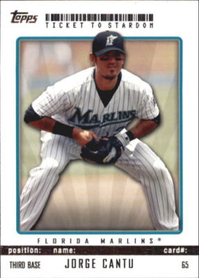 2009 Topps Ticket to Stardom Baseball Card #1-200 - Choose Your Card