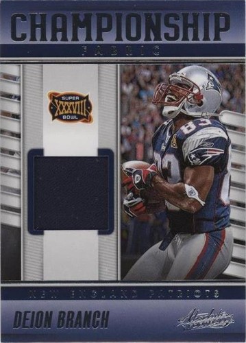 2023 Panini Absolute Deion Branch #CF-12