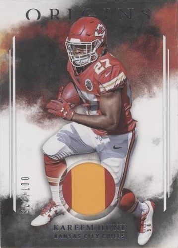 2017 Panini Origins Kareem Hunt #RP-KH