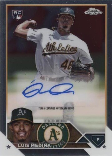 2023 Topps Chrome Update Series - Luis Medina #AC-LM