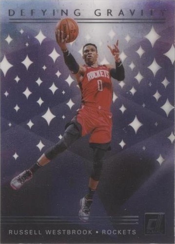 2019-20 Panini Clearly Donruss - Russell Westbrook #4