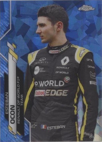 2020 Topps Chrome Sapphire Edition Formula 1 - Esteban Ocon #183