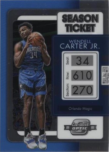 2021-22 Panini Contenders Optic - Wendell Carter Jr. #66
