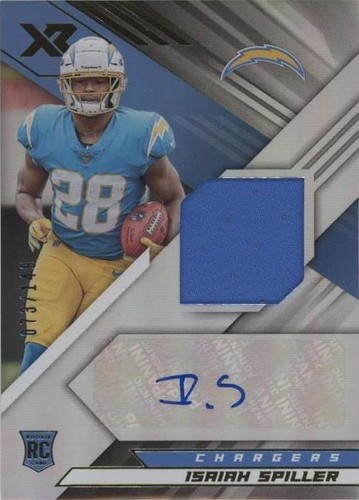 2022 Panini XR Isaiah Spiller #RSA-IS
