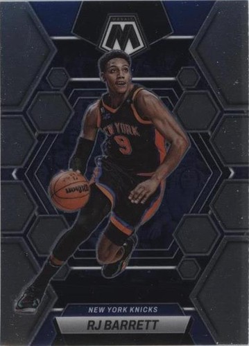 2022-23 Panini Mosaic Basketball RJ Barrett Green Prizm #3