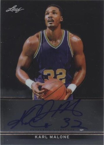 2012-13 Leaf Metal - Karl Malone #BA-KM1