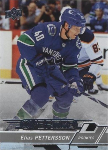 2018-19 Upper Deck Overtime - Elias Pettersson #120