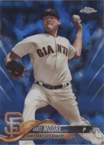 2018 Topps Chrome Sapphire Edition - Matt Moore #161