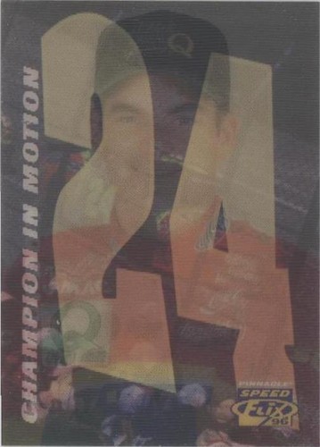 1996 Pinnacle Speed Flix - Jeff Gordon #56