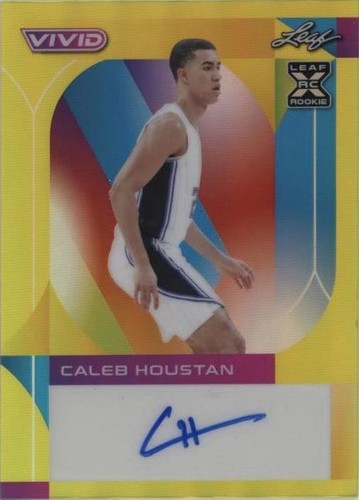 2022-23 Leaf Vivid - Caleb Houstan #BA-CH1