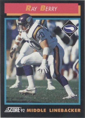 1992 Score Ray Berry #334