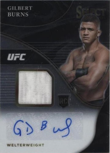 2021 Panini Select UFC - Gilbert Burns #AM-GBN