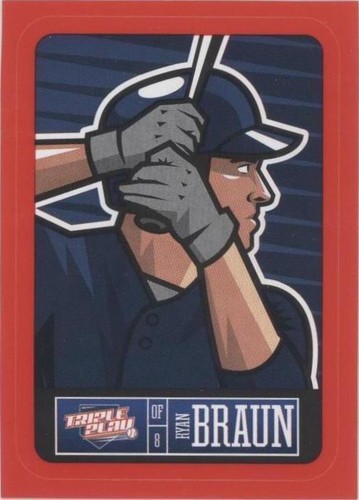 2013 Panini Triple Play - Ryan Braun #14