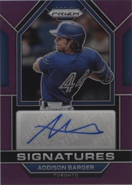 2023 Panini Prizm - Addison Barger #SIG-AB