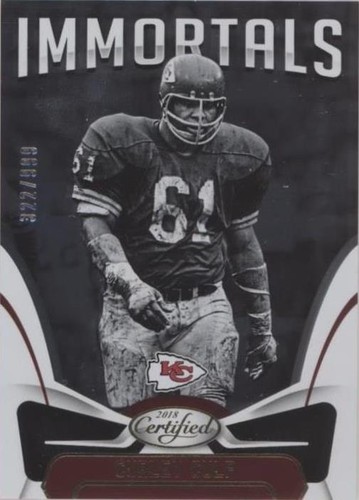 2018 Panini Certified Curley Culp #112