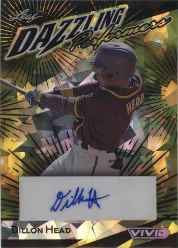 2023 Leaf Vivid - Dillon Head #DP-DH1