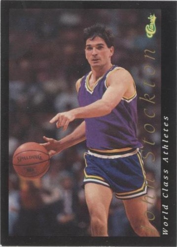 1992 Classic World Class Athletes - John Stockton #50
