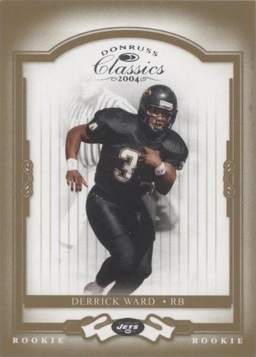 2004 Donruss Classics Derrick Ward #161