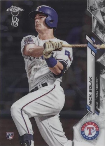 2020 Topps Chrome Ben Baller Edition - Nick Solak #33