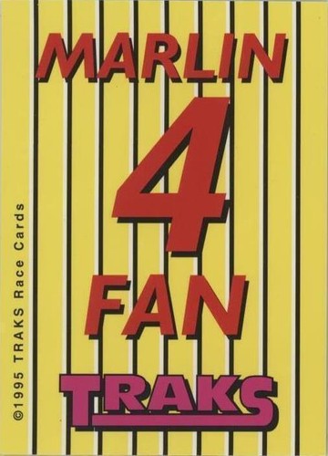 1995 Traks - Sterling Marlin #SS 7
