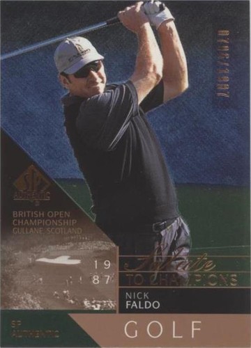 2003 SP Authentic - Nick Faldo #83