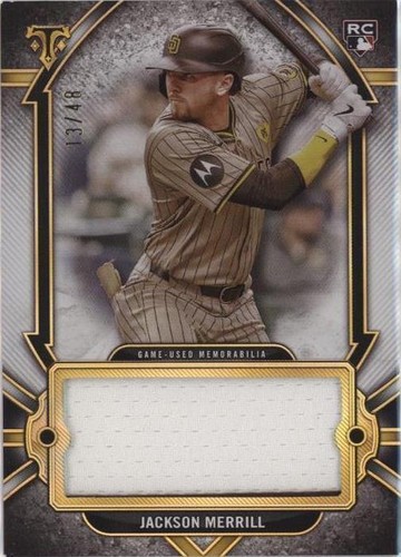 2024 Topps Triple Threads - Jackson Merrill #SJR-MER