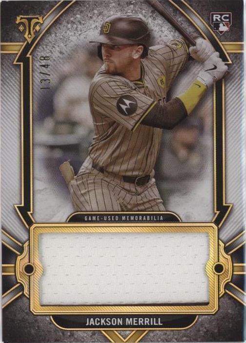 2024 Topps Triple Threads - Jackson Merrill #SJR-MER