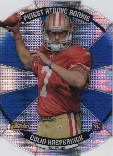 2011 Topps Finest Colin Kaepernick #FAR-CK