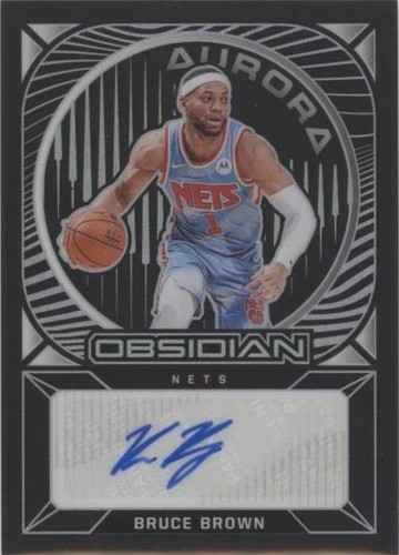 2020-21 Panini Obsidian - Bruce Brown #AU-BBR