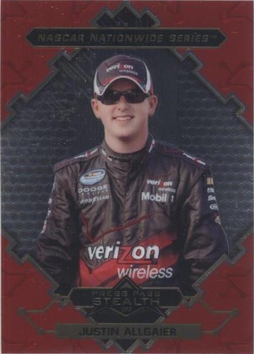 2009 Press Pass Stealth Chrome - Justin Allgaier #39