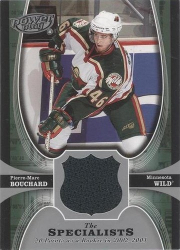 2005-06 Upper Deck Power Play - Pierre-Marc Bouchard #TS-PB