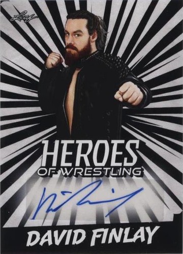 2023 Leaf Heroes of Wrestling - David Finlay #BA-DF1