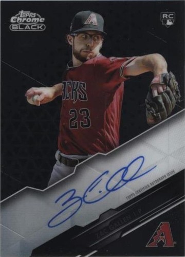 2020 Topps Chrome Black - Zac Gallen #CBA-ZG