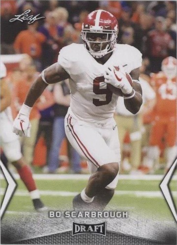 2018 Leaf Draft Bo Scarbrough #08