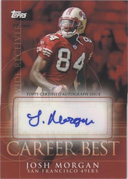 2009 Topps Josh Morgan #CBA-JM