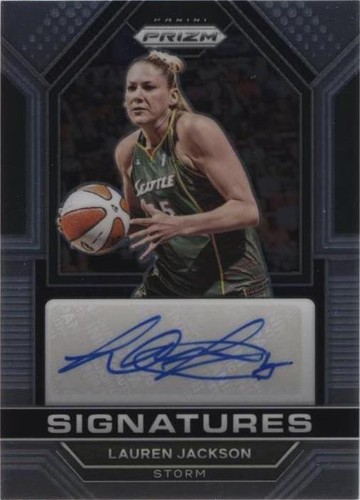WNBA Lauren Jackson サイン入り雑誌 WNBA Lauren Jackson サイン入り雑誌 2023 Panini Prizm WNBA