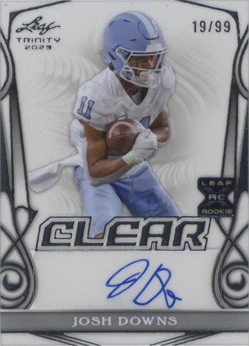 2023 Leaf Trinity Josh Downs #CA-JD1