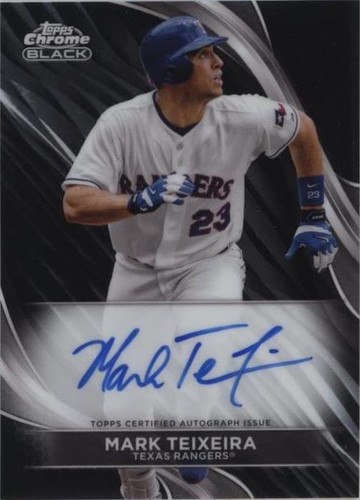 2024 Topps Chrome Black - Mark Teixeira #CBA-MTE
