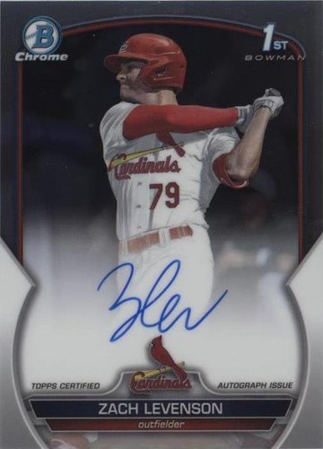 2023 Bowman Draft - Zach Levenson #CDA-ZL
