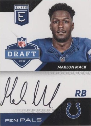 2017 Donruss Elite Marlon Mack #PP-MM