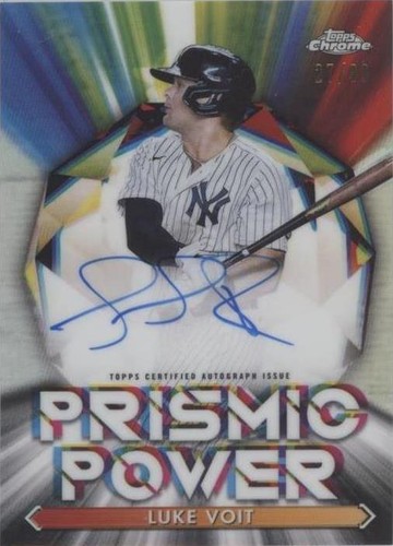 2021 Topps Chrome - Luke Voit #PPA-LV