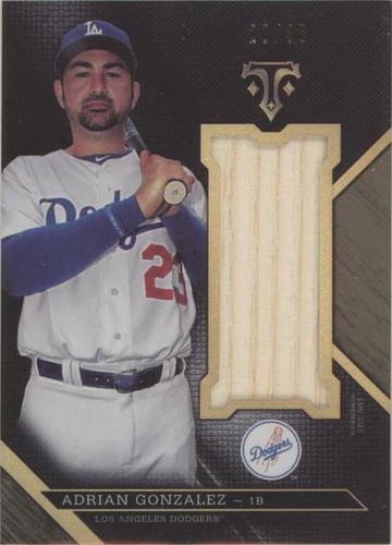 2016 Topps Triple Threads - Adrian Gonzalez #UJR-AGN