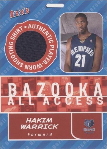2005-06 Topps Bazooka - Hakim Warrick #BAA-HW