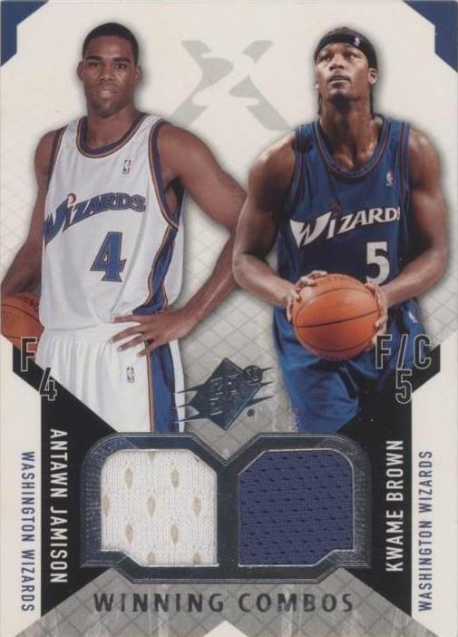 2004-05 SPx - Antawn Jamison/Kwame Brown #WC-AK