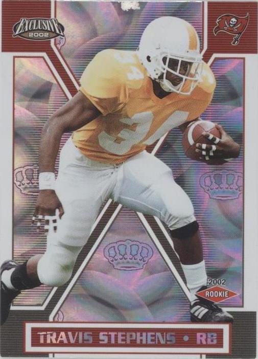 2002 Pacific Exclusive Travis Stephens #168